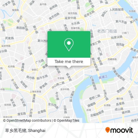 草乡黑毛猪 map