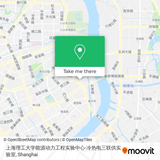 上海理工大学能源动力工程实验中心-冷热电三联供实验室 map