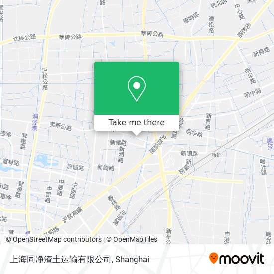 上海同净渣土运输有限公司 map