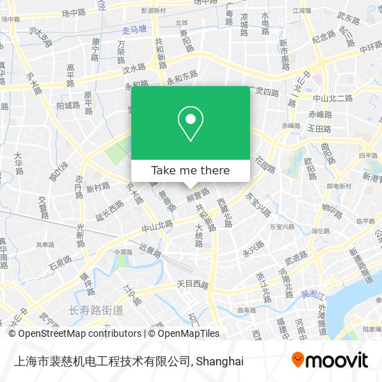 上海市裴慈机电工程技术有限公司 map