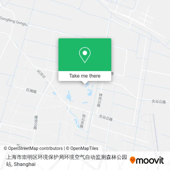 上海市崇明区环境保护局环境空气自动监测森林公园站 map