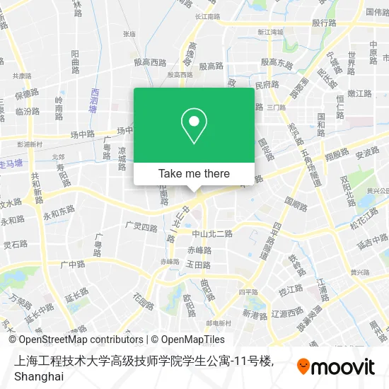 上海工程技术大学高级技师学院学生公寓-11号楼 map
