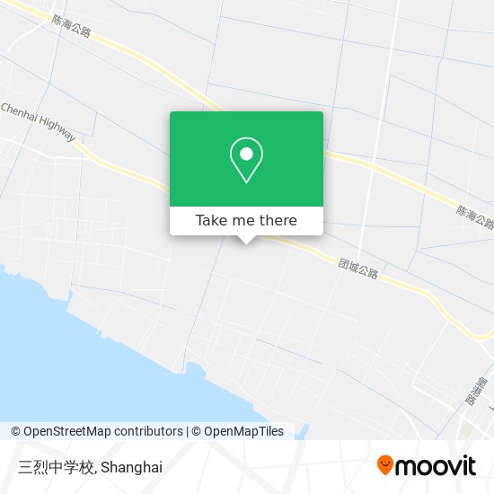 三烈中学校 map