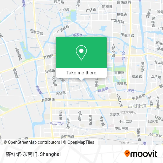 森鲜馆-东南门 map