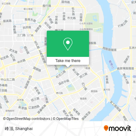 峰顶 map