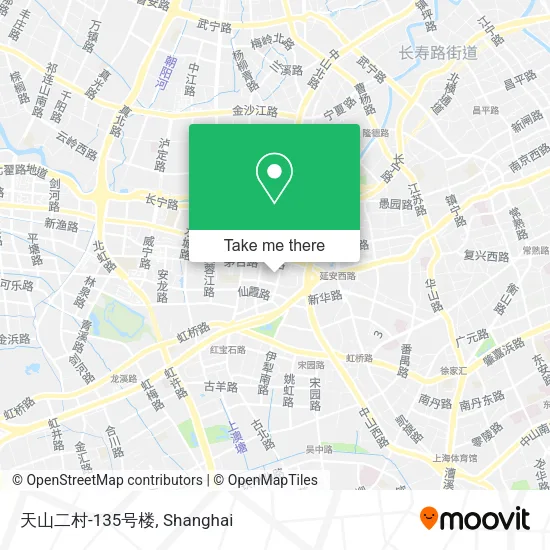 天山二村-135号楼 map