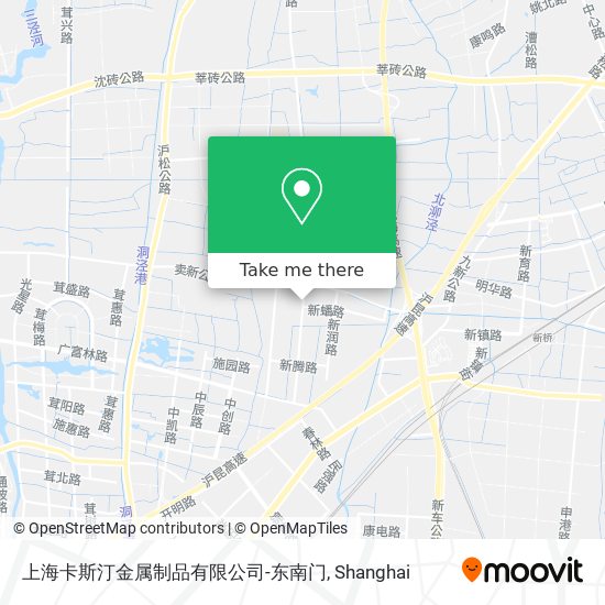 上海卡斯汀金属制品有限公司-东南门 map