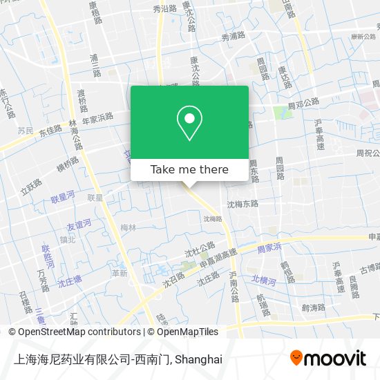 上海海尼药业有限公司-西南门 map