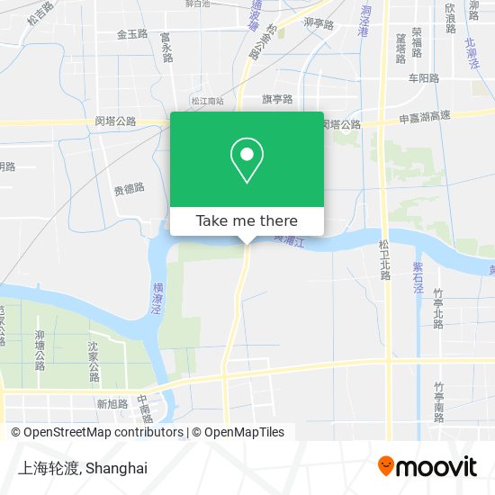 上海轮渡 map