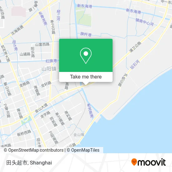 田头超市 map