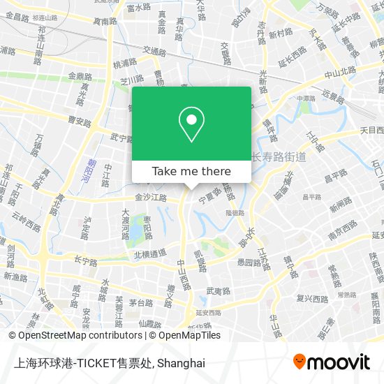 上海环球港-TICKET售票处 map