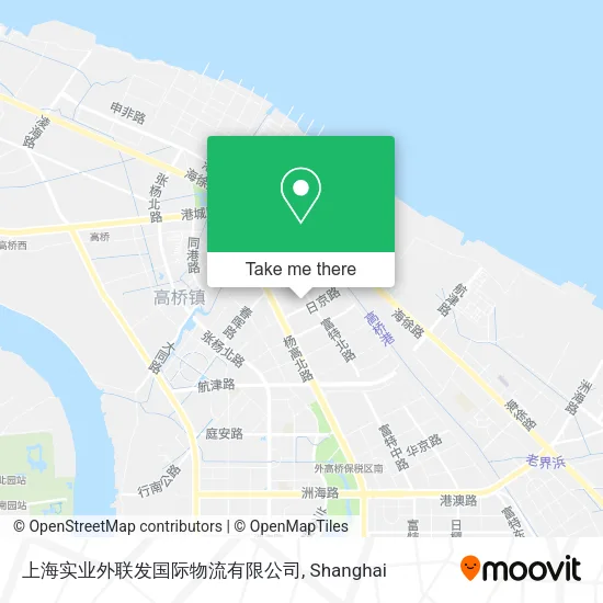 上海实业外联发国际物流有限公司 map