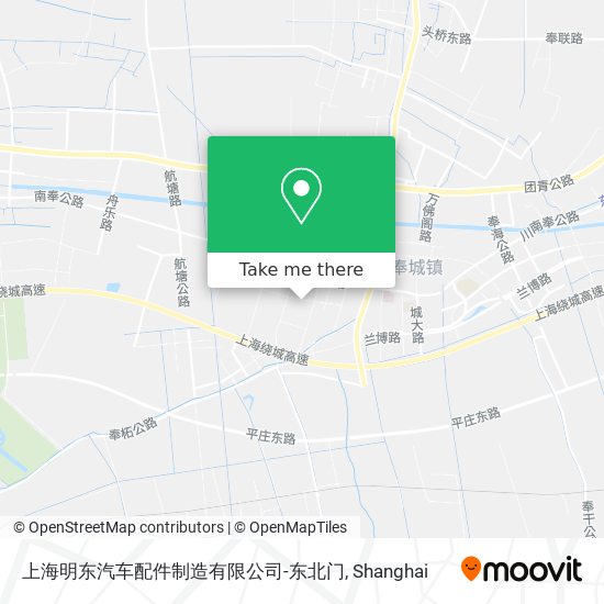 上海明东汽车配件制造有限公司-东北门 map