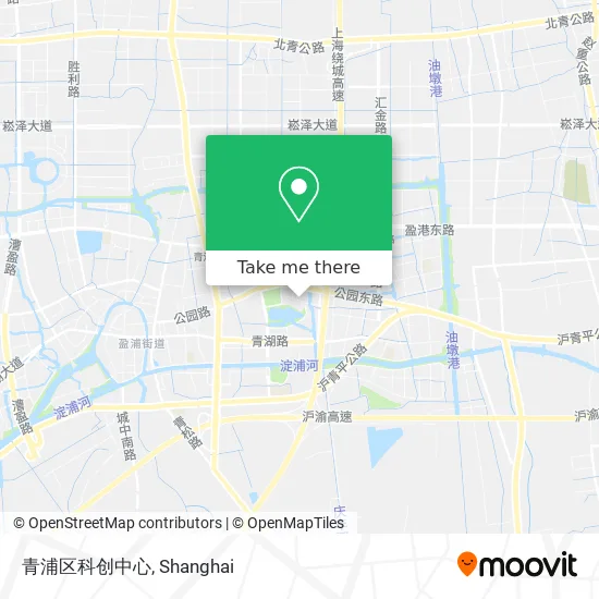 青浦区科创中心 map