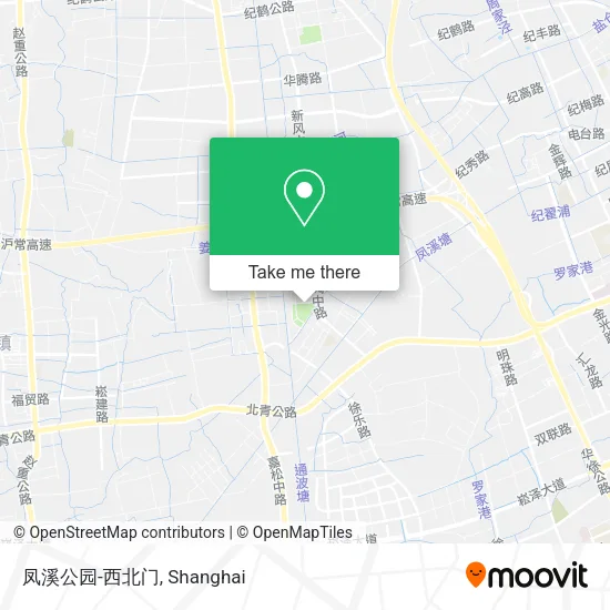 凤溪公园-西北门 map