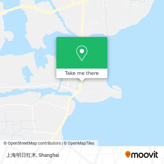 上海明日红木 map