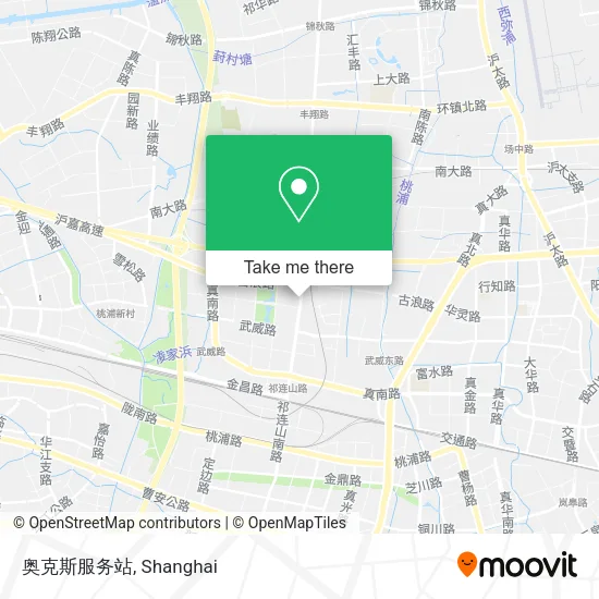 奥克斯服务站 map