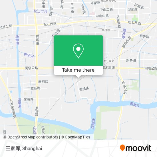 王家厍 map