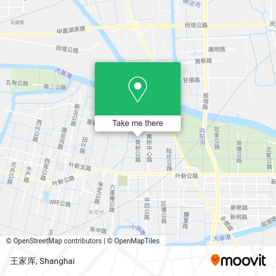 王家厍 map