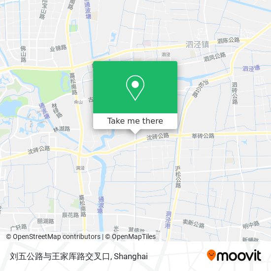 刘五公路与王家厍路交叉口 map