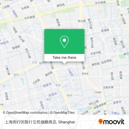 上海闵行区陈行立民烟糖商店 map