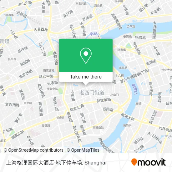 上海格澜国际大酒店-地下停车场 map