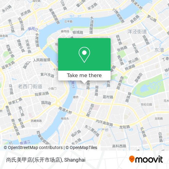 尚氏美甲店(乐开市场店) map