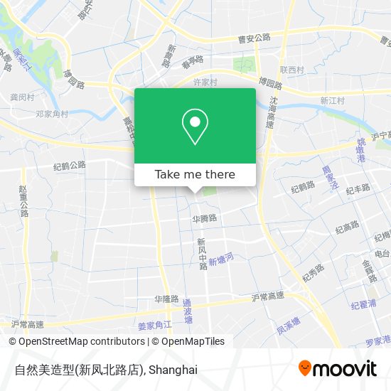 自然美造型(新凤北路店) map