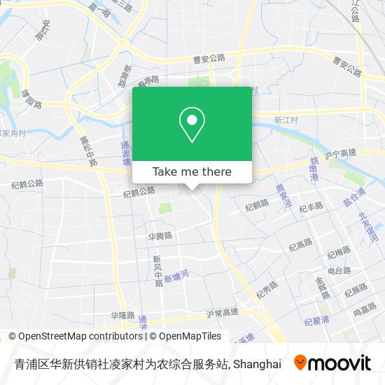 青浦区华新供销社凌家村为农综合服务站 map