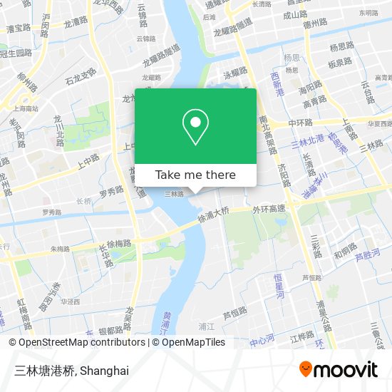 三林塘港桥 map