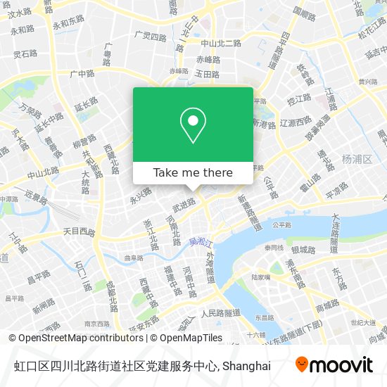 虹口区四川北路街道社区党建服务中心 map