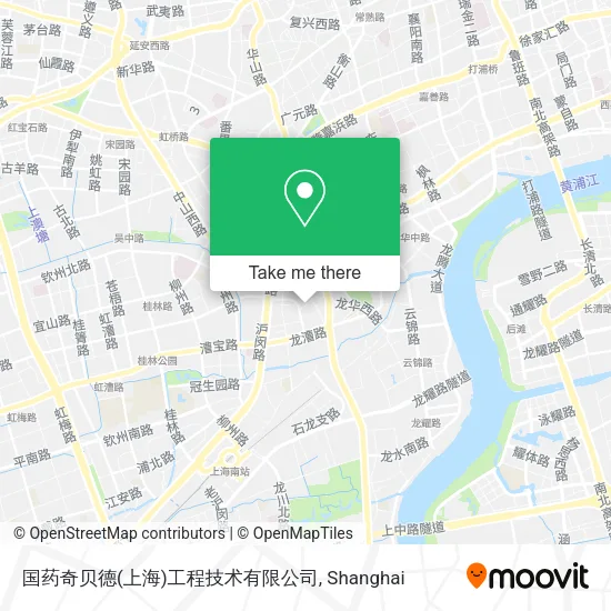 国药奇贝德(上海)工程技术有限公司 map