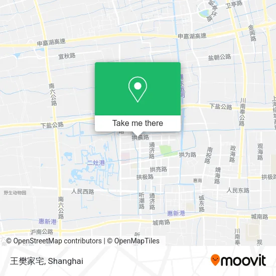 王樊家宅 map