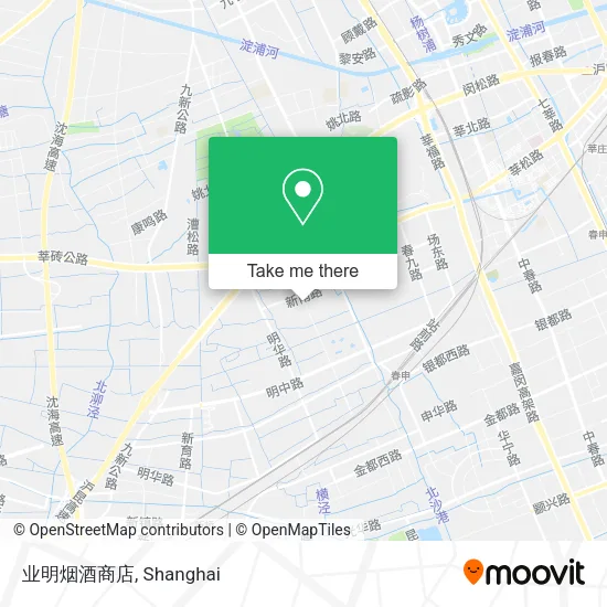 业明烟酒商店 map
