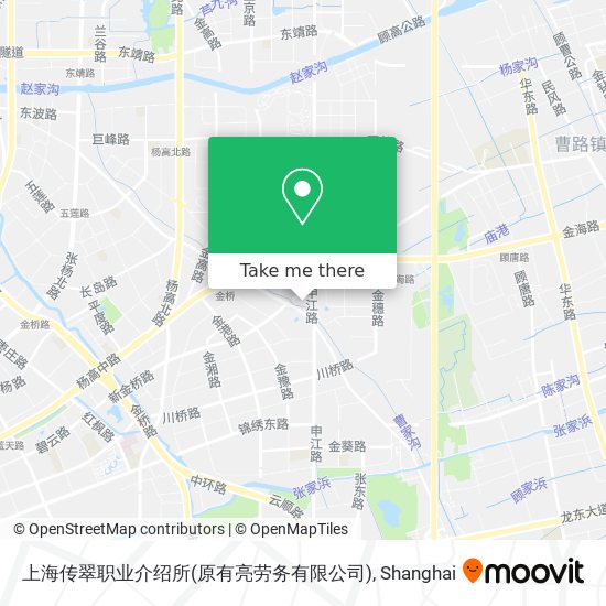上海传翠职业介绍所(原有亮劳务有限公司) map