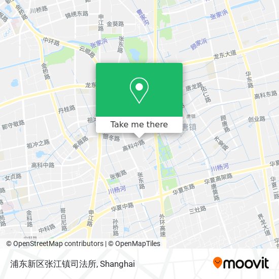 浦东新区张江镇司法所 map