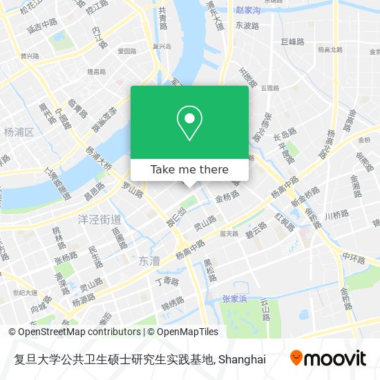 复旦大学公共卫生硕士研究生实践基地 map