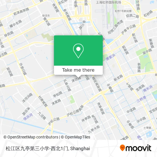 松江区九亭第三小学-西北1门 map