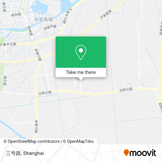 三号路 map