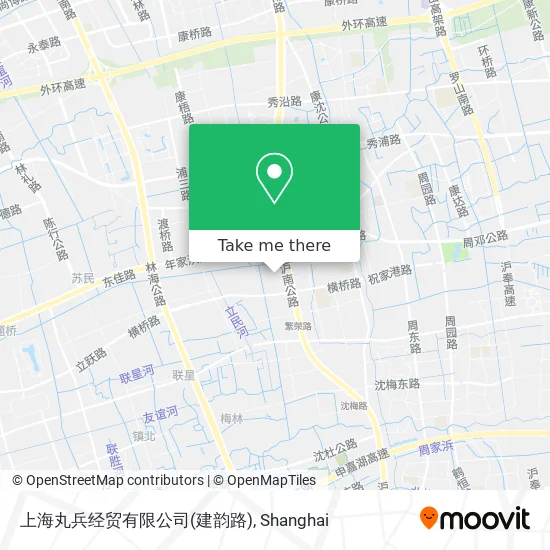 上海丸兵经贸有限公司(建韵路) map