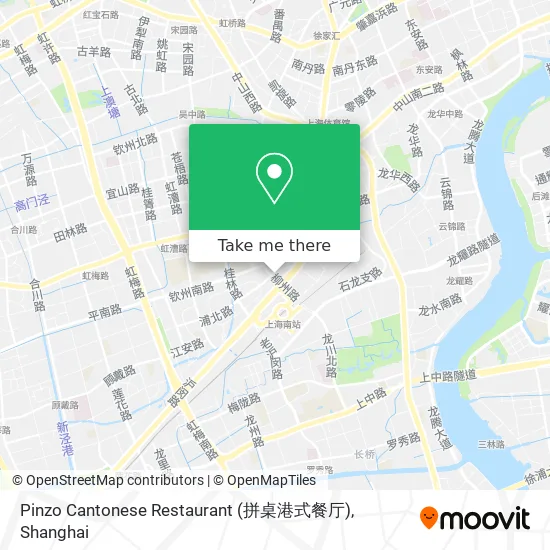 Pinzo Cantonese Restaurant (拼桌港式餐厅) map