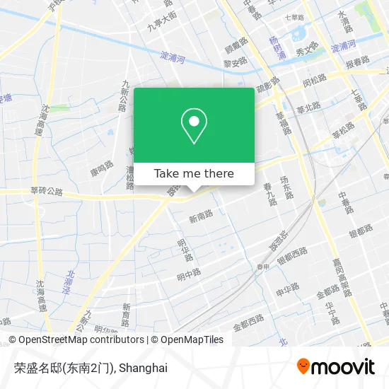荣盛名邸(东南2门) map
