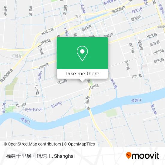 福建千里飘香馄饨王 map