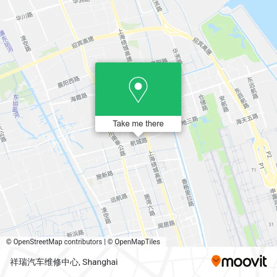 祥瑞汽车维修中心 map