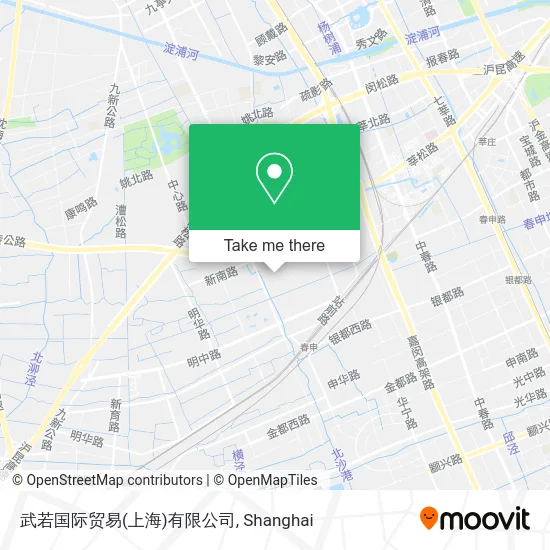 武若国际贸易(上海)有限公司 map