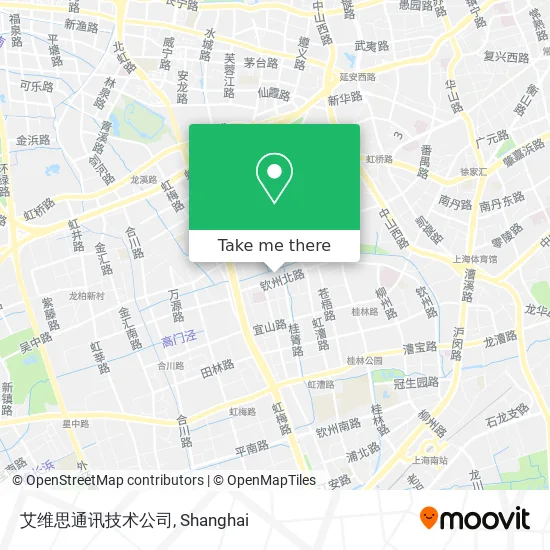 艾维思通讯技术公司 map