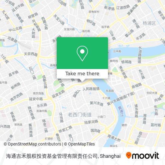 海通吉禾股权投资基金管理有限责任公司 map