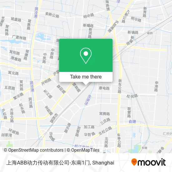 上海ABB动力传动有限公司-东南1门 map