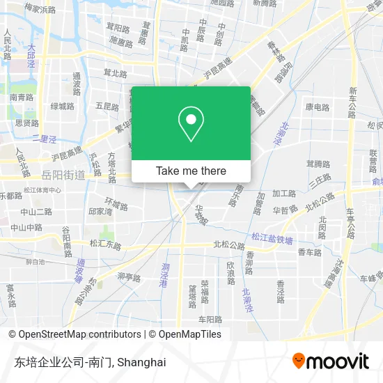 东培企业公司-南门 map