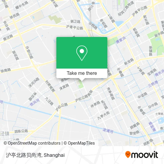 沪亭北路贝尚湾 map